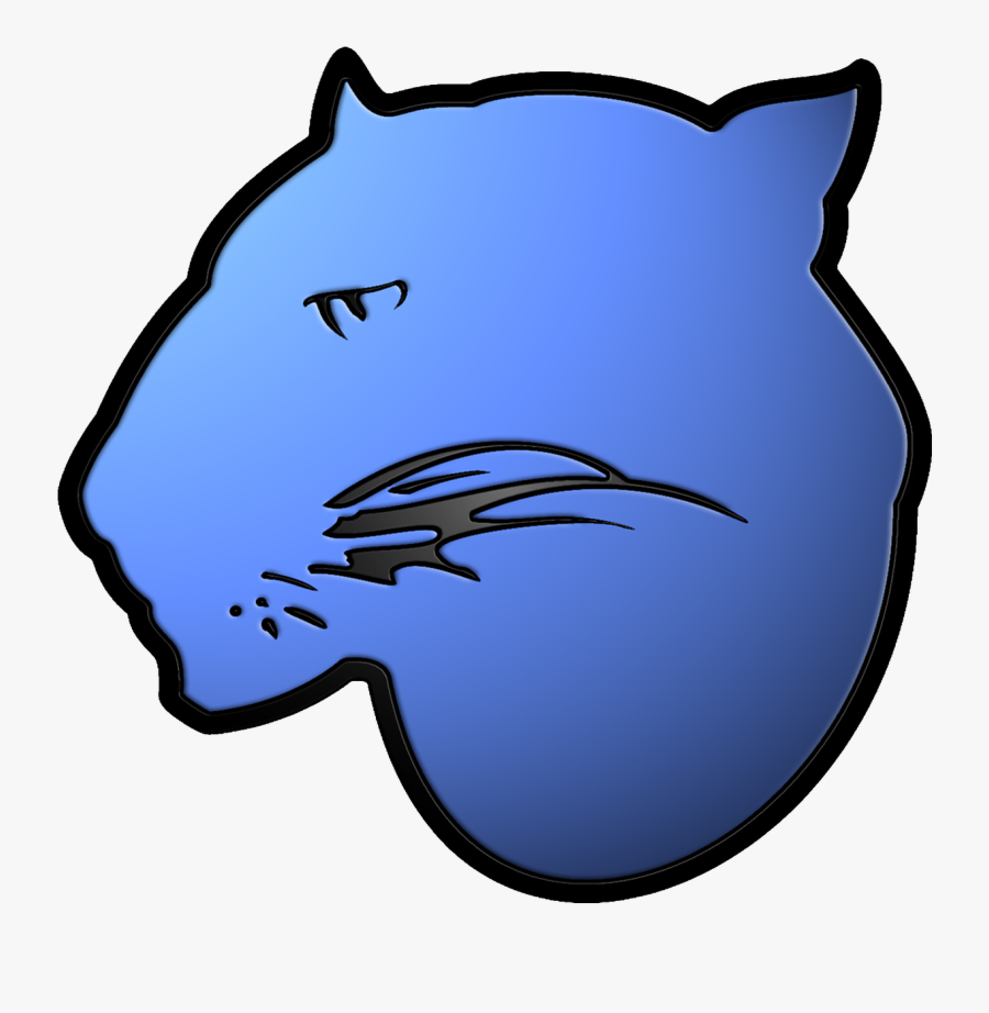 Panther Clipart Blue Panther - Black Panther, Transparent Clipart
