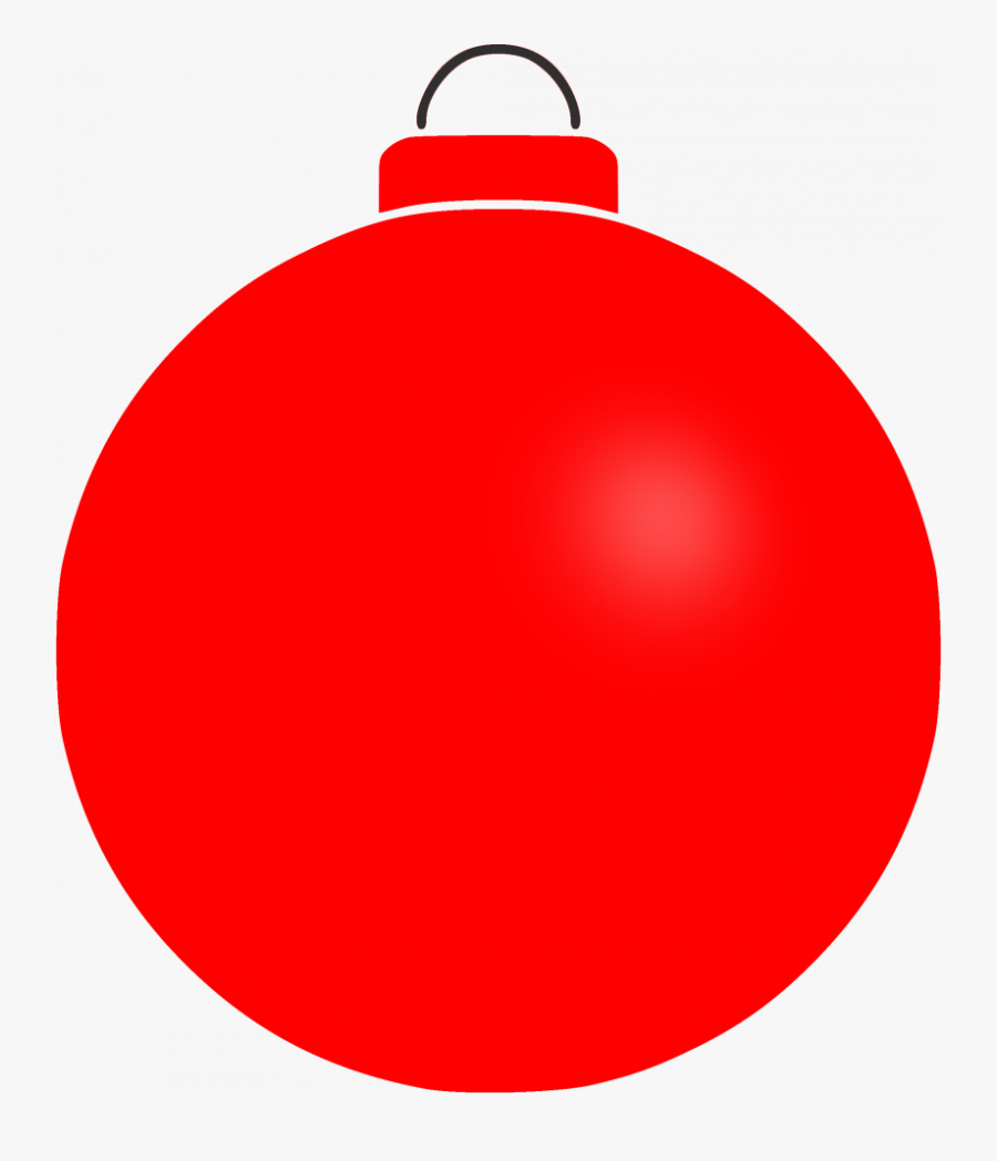 Transparent Free Christmas Ornament Clipart - Red Ornament Clip Art, Transparent Clipart