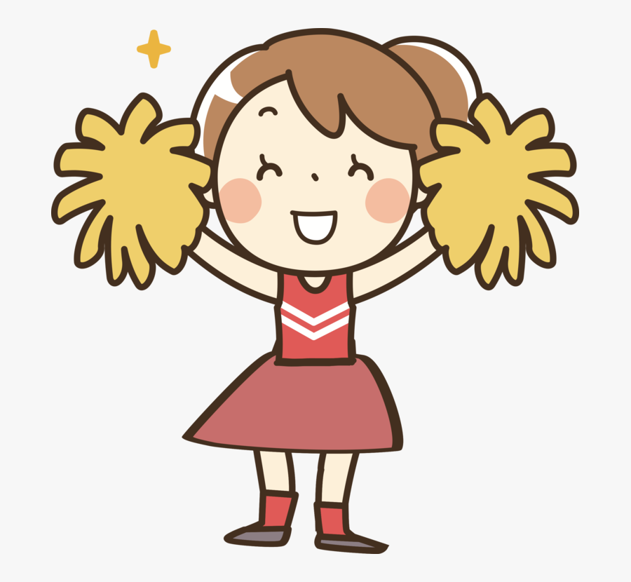 Emotion,art,child - Cheerleader Clipart, Transparent Clipart
