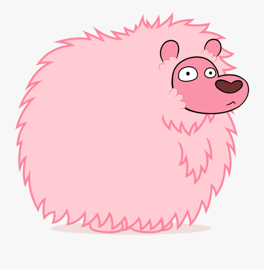 Pink Panther Clipart Steven Universe - Puff Lion, Transparent Clipart