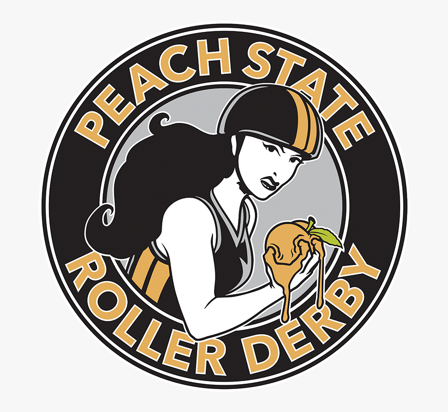 Roller Derby Peach Clipart , Png Download, Transparent Clipart