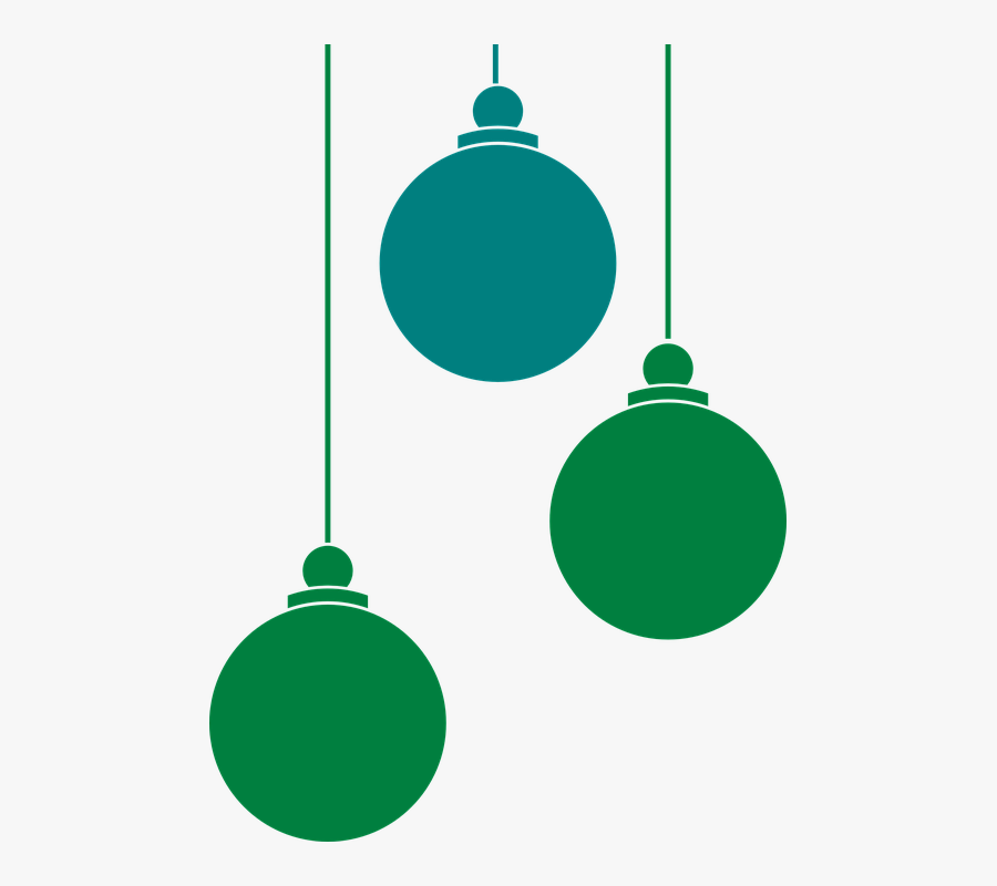 Christmas Ornaments Clipart - Christmas Balls Vector Png, Transparent Clipart
