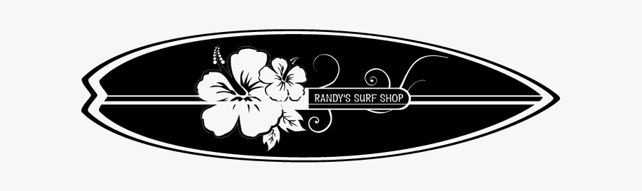 Custom Surfboard - Surfboard, Transparent Clipart