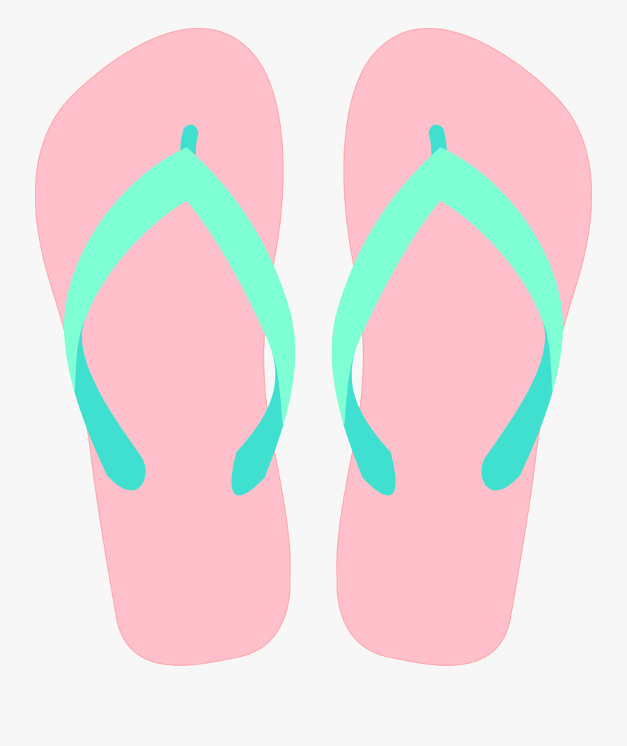Flip Flops Transparent Background, Transparent Clipart