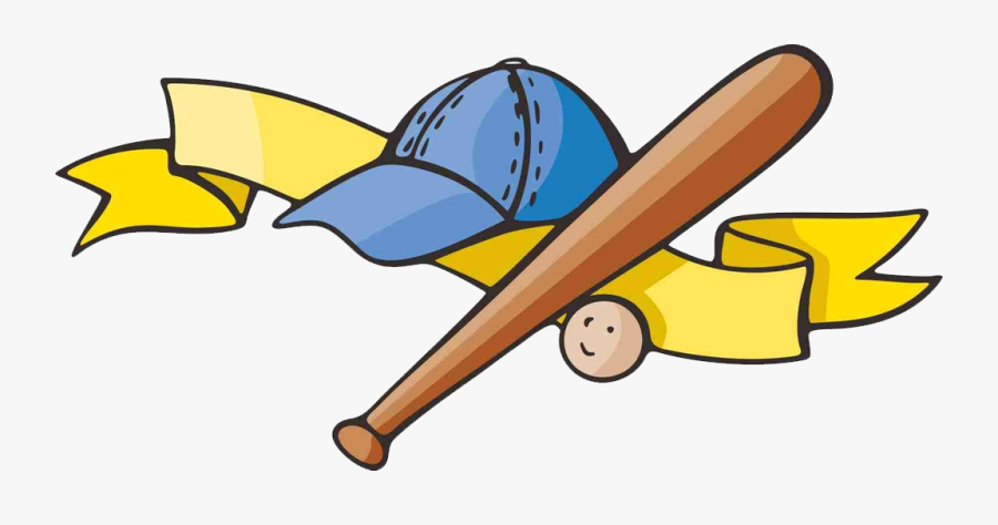 Peach Baseball Clipart - Dibujo En Caricatura De Baseball, Transparent Clipart