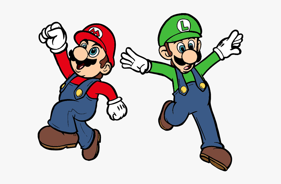 Mario And Luigi Clipart, Transparent Clipart