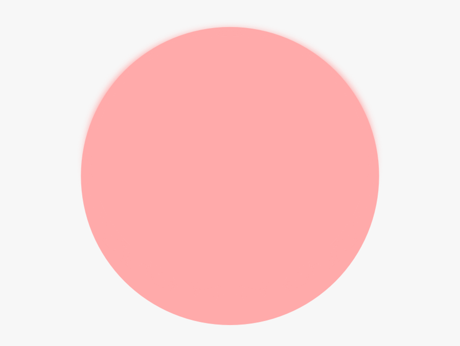 Peach Clipart Circle - Circle, Transparent Clipart