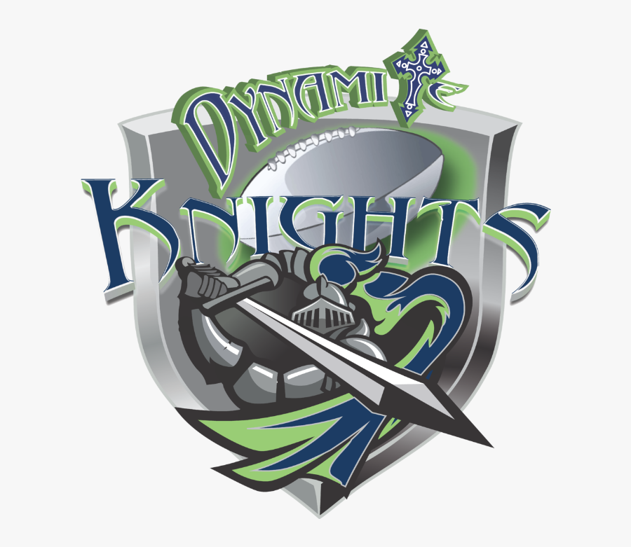 Dynamite Diamonds Youth Football & Cheer - Syracuse Silver Knights Logo, Transparent Clipart