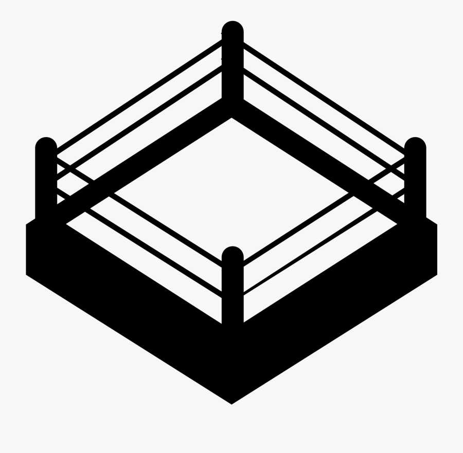 Boxing Vector Ring - Wrestling Ring Png, Transparent Clipart