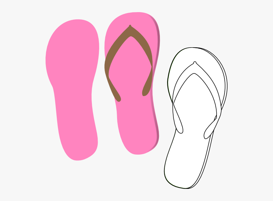 Single Flip Flop Clipart, Transparent Clipart