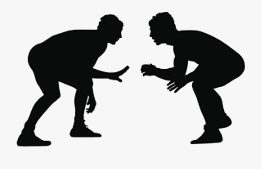 Wrestling Silhouette Transparent Image - Wrestling Silhouette Png, Transparent Clipart
