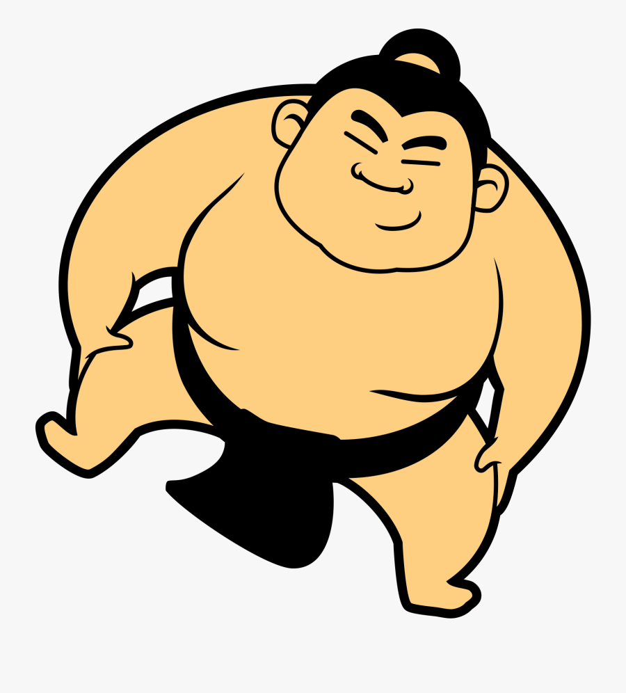 Sumo Wrestling Clipart, Transparent Clipart