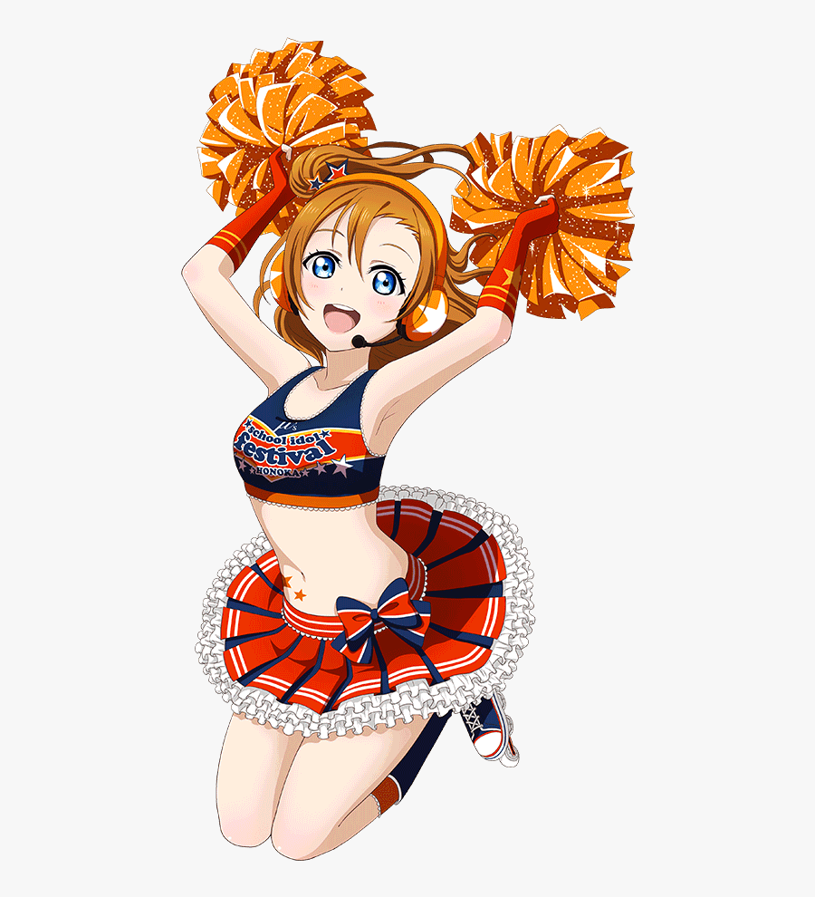 Cheerleading Outfit Love Live Clipart , Png Download - Love Live Cheer Honoka, Transparent Clipart