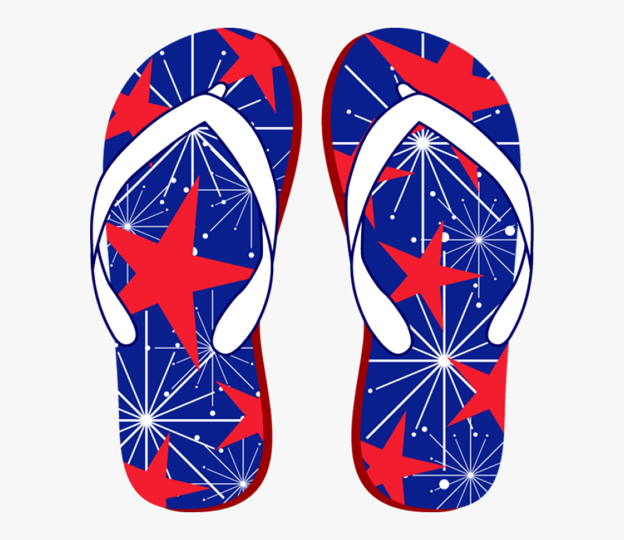 Flip Flop American Flag , Free Transparent Clipart - ClipartKey