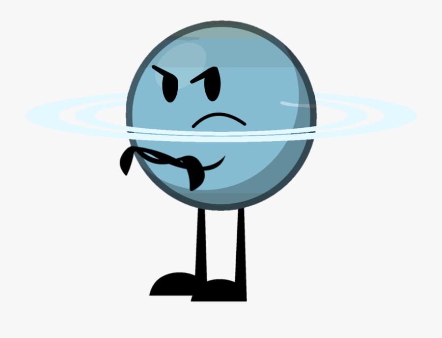 Transparent Uranus Clipart - Bfdi Uranus Planet, Transparent Clipart