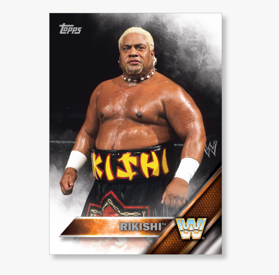 Clip Art Topps Wwe Base - Rikishi Wwe, Transparent Clipart