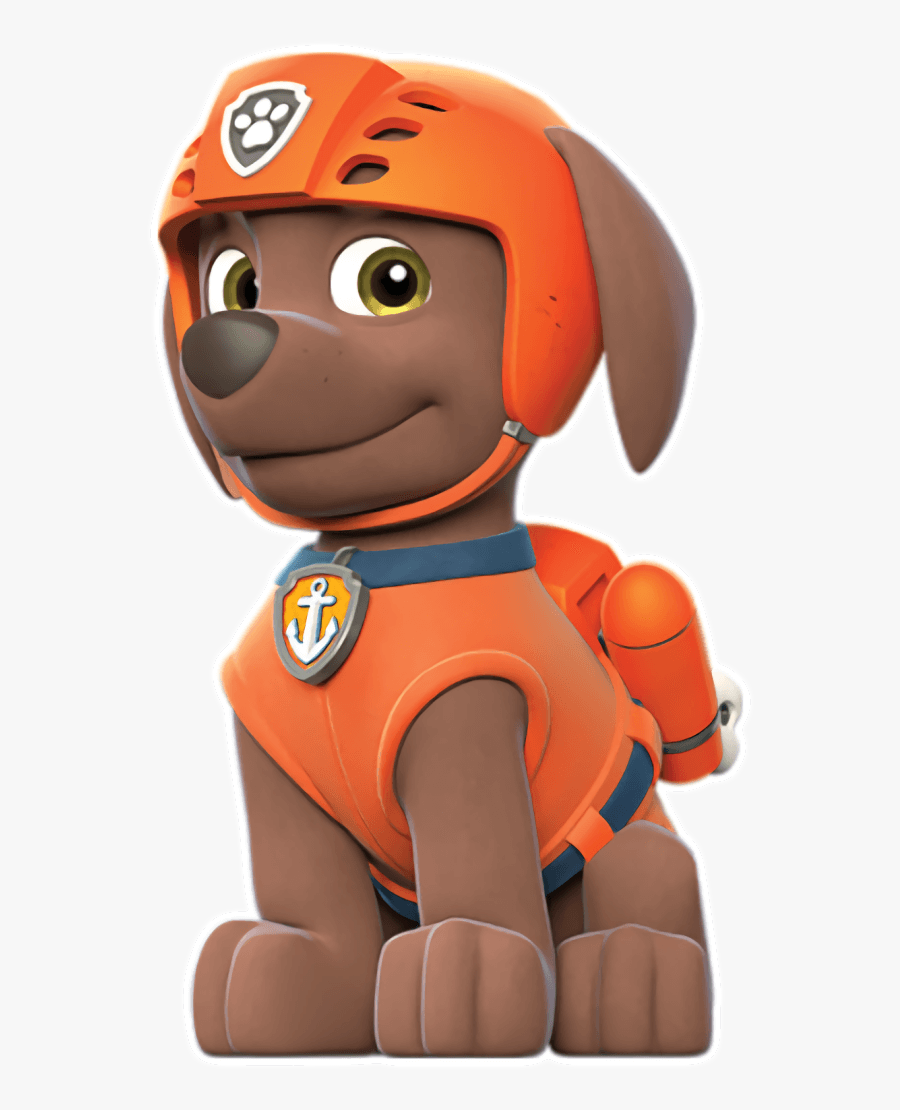 Head Clipart Paw Patrol - Zuma Paw Patrol Characters, Transparent Clipart