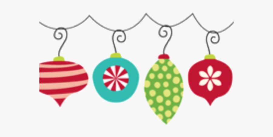 Christmas Ornament Clipart Banner X Transparent Png - Clip Art Holiday Banners, Transparent Clipart