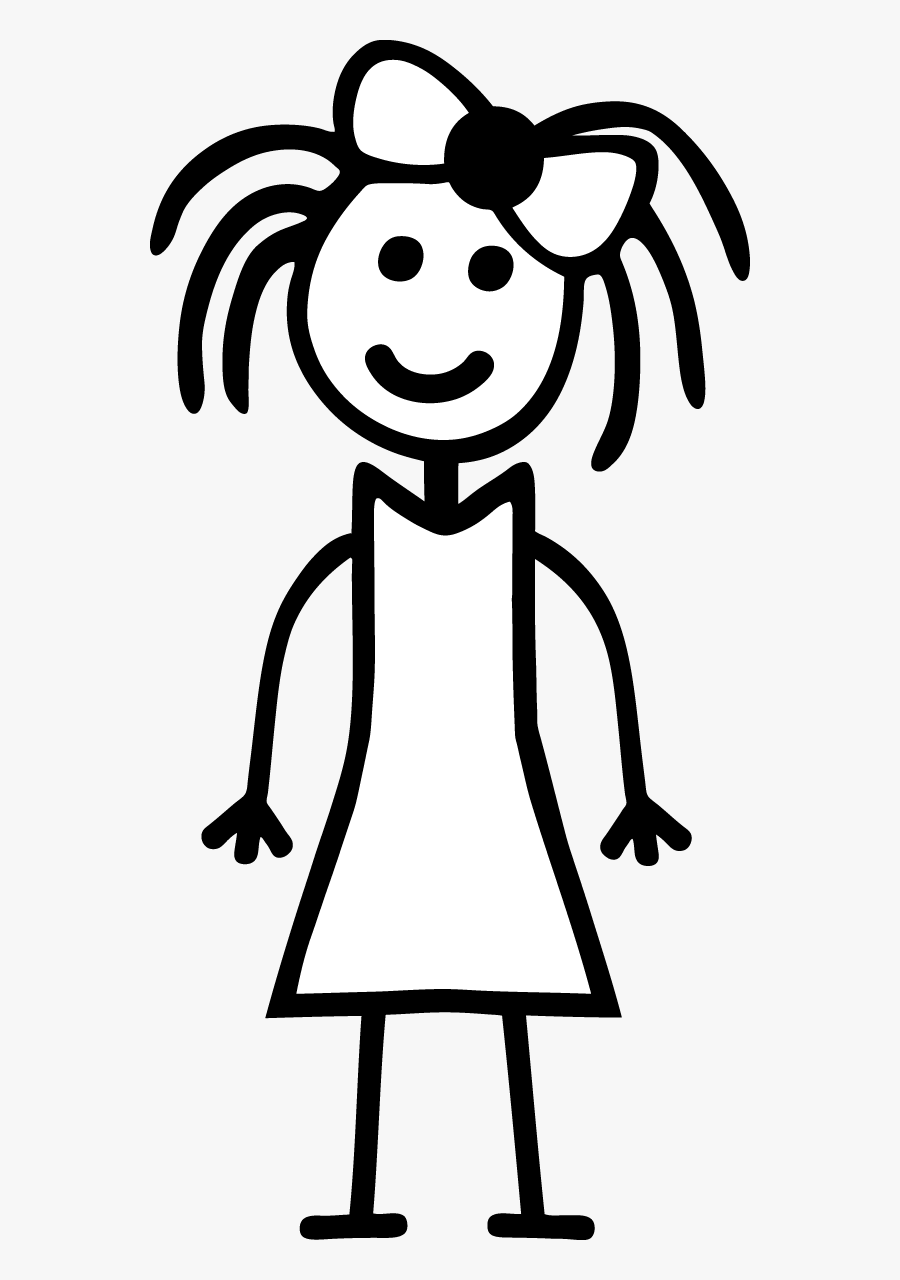 Clip Art Freeuse Library Cheerleading Clipart Stick - Girl Stick Figure Png, Transparent Clipart