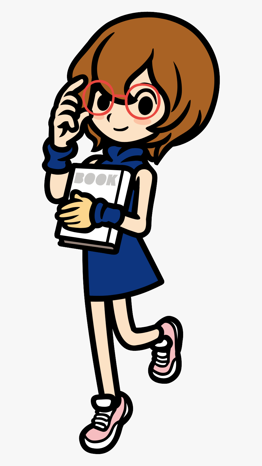 School Library Pep Squad - School Library Pep Squad Rhythm Heaven, Transparent Clipart