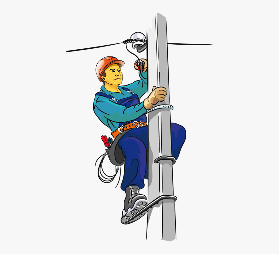 Community Helpers Clipart Electrician, Transparent Clipart