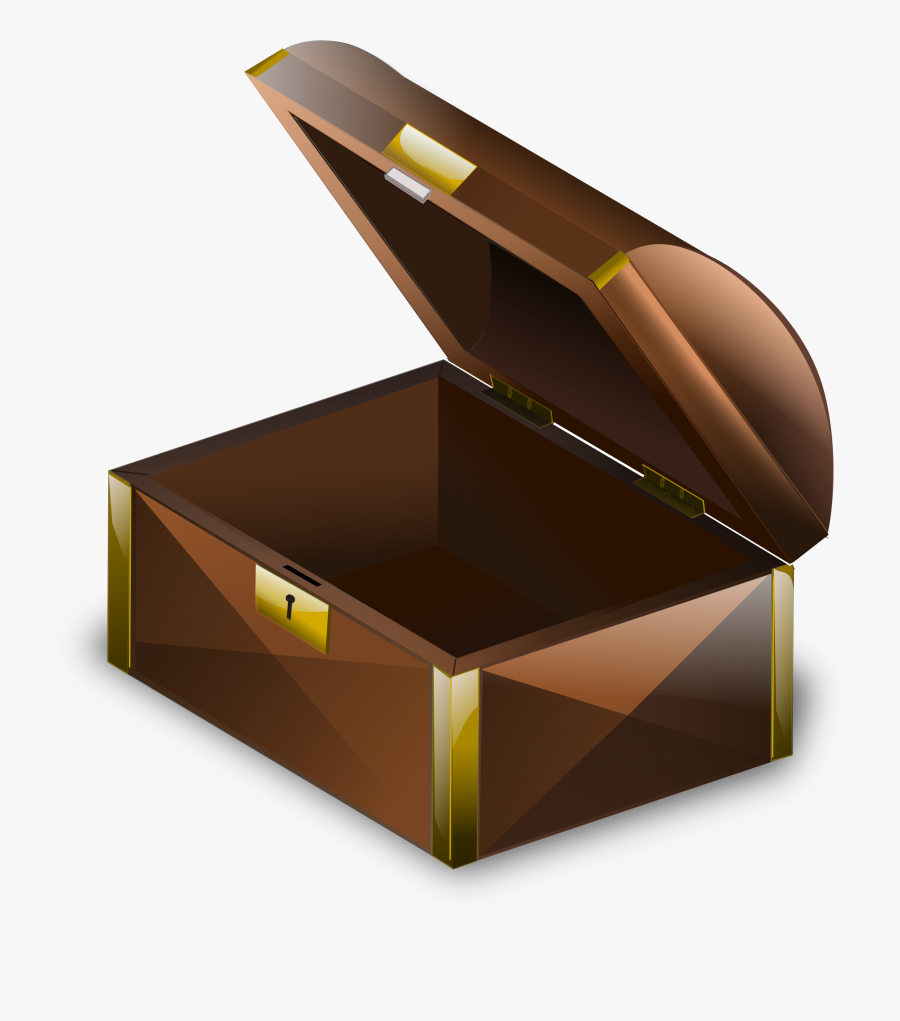 Empty Treasure Chest Transparent, Transparent Clipart