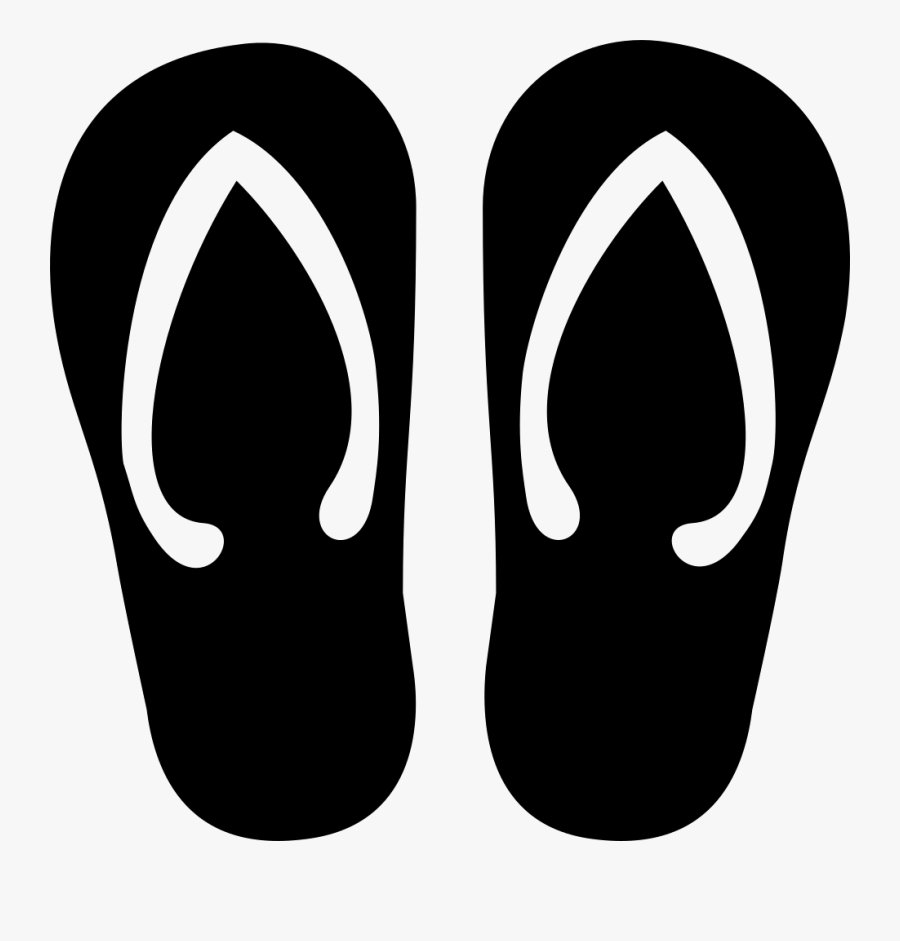 Flip Flop Png - Flip Flop Silhouette Png , Free Transparent Clipart
