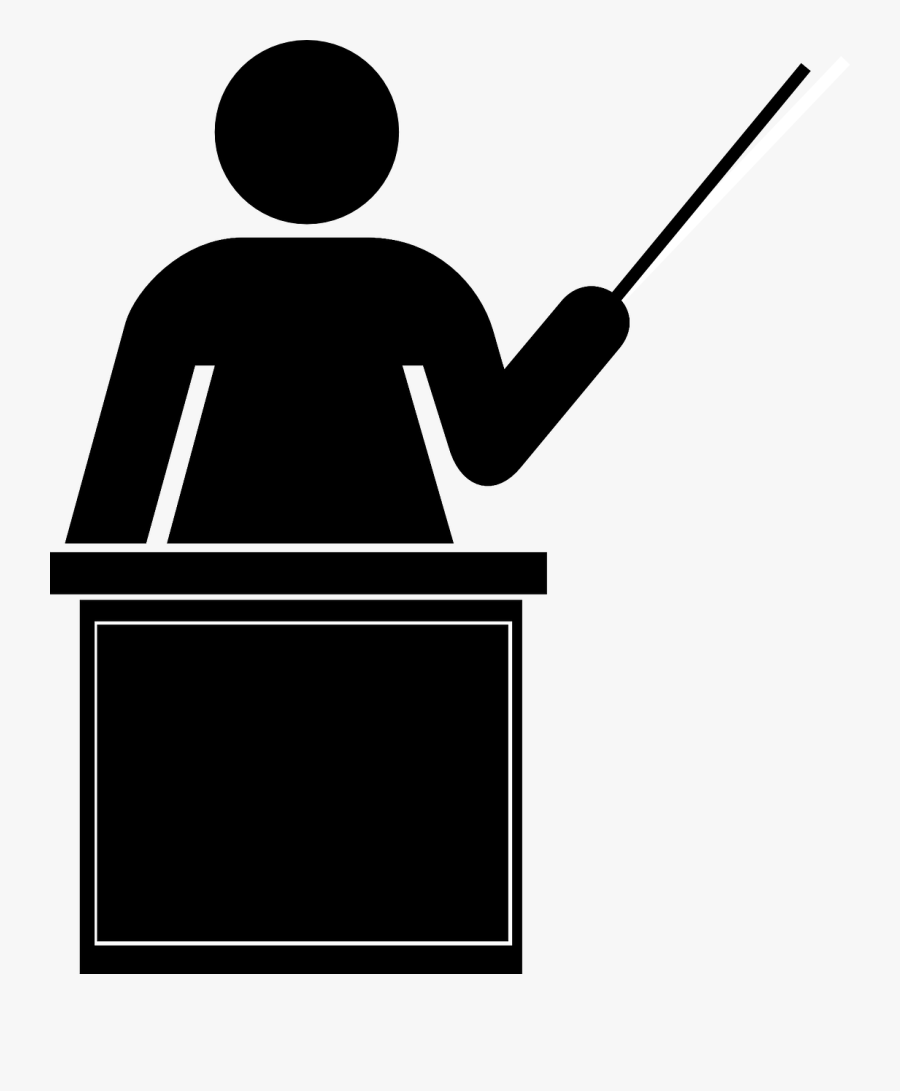 Teaching Clipart Black And White, Transparent Clipart