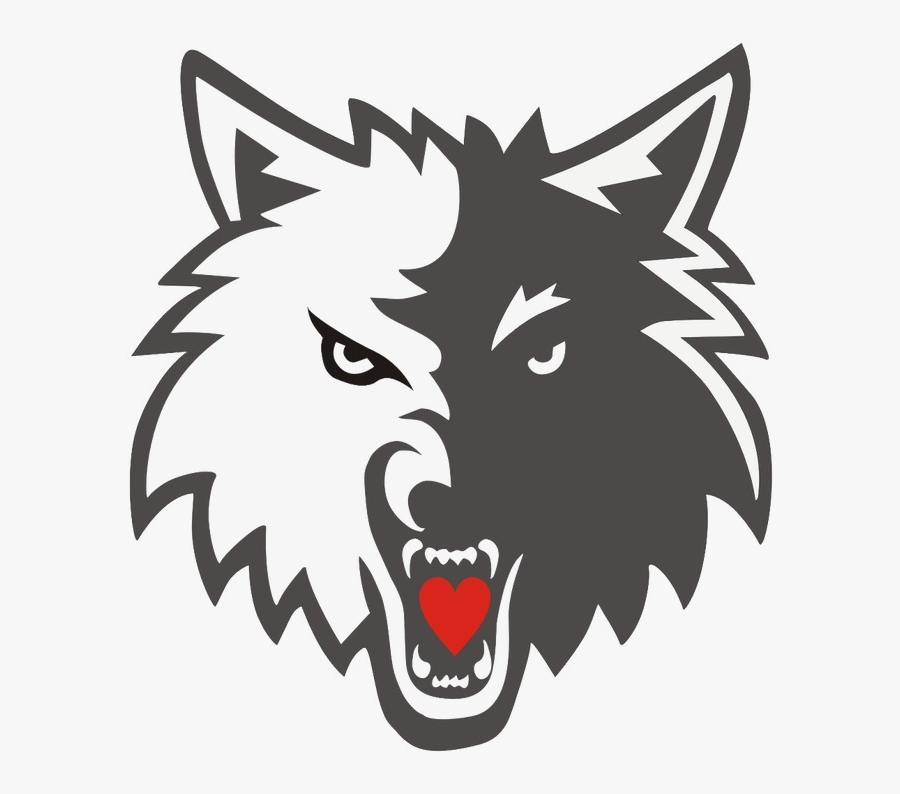 Wolf Clipart Logo Image And For Free Teachers Transparent - Timberwolves Png, Transparent Clipart