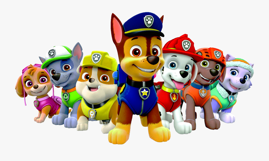 Faces Clipart Paw Patrol - Paw Patrol Characters Png , Free Transparent Cli...