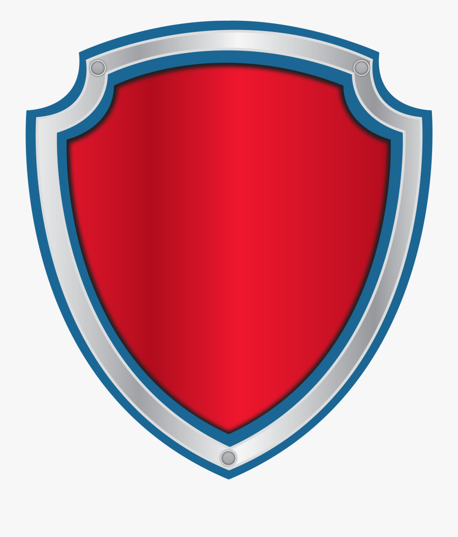 Mesmerizing Paw Patrol Shield 6 Paper Crafts - Logo Paw Patrol Png, Transparent Clipart