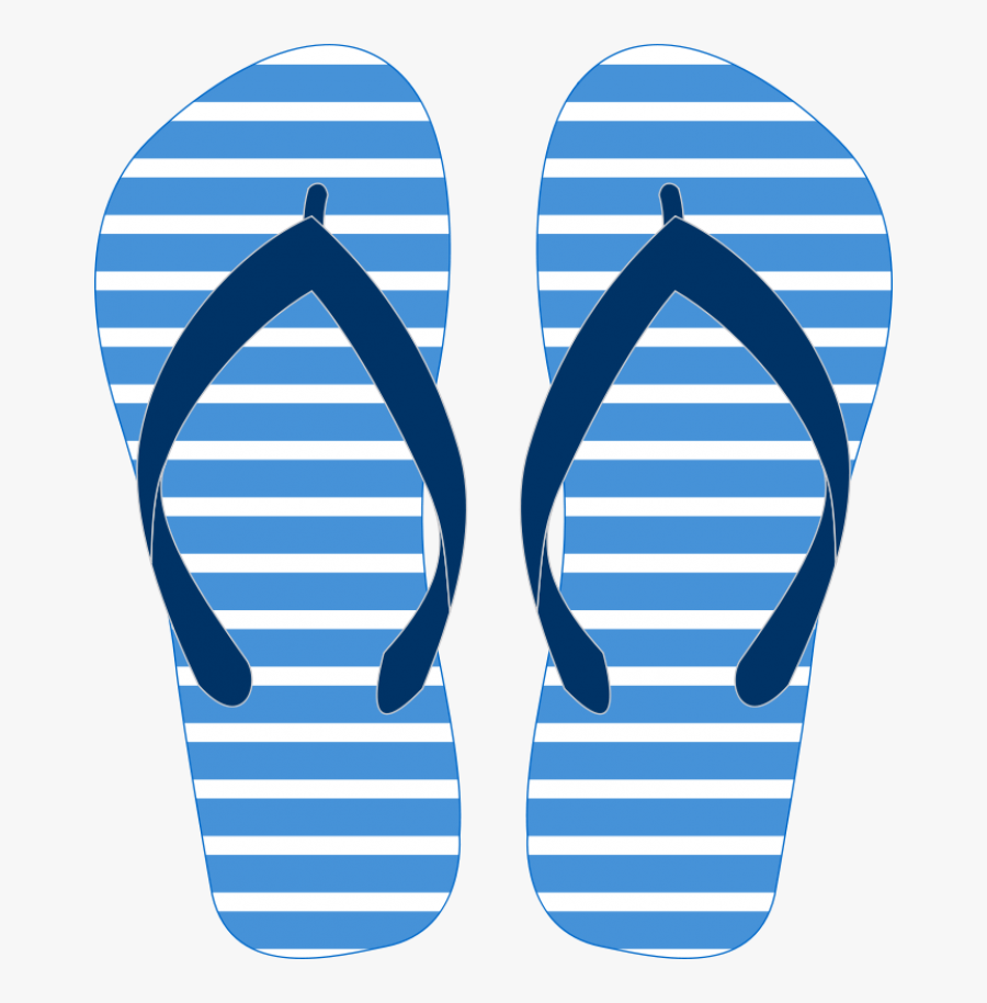 Summer Flip Flop Clip Art Cliparts - Red Flip Flop Clipart, Transparent Clipart