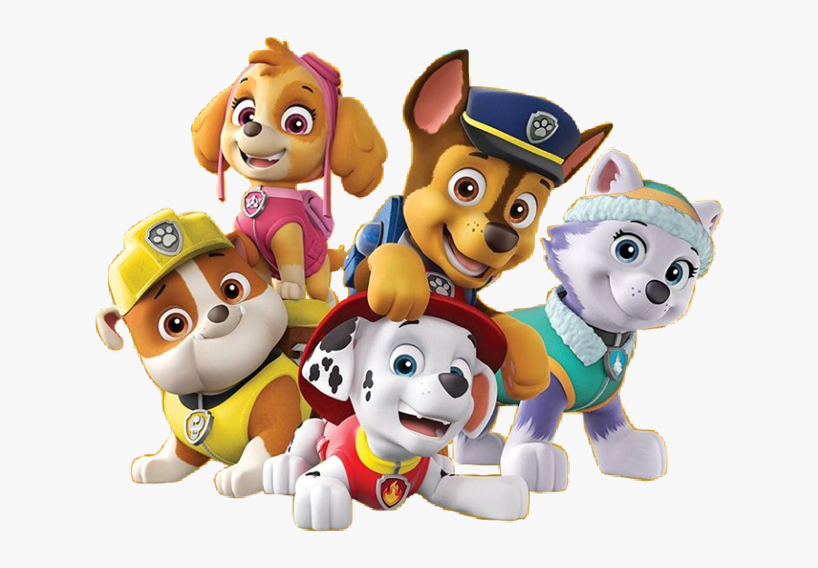 Chase Marshall Paw Patrol, Transparent Clipart