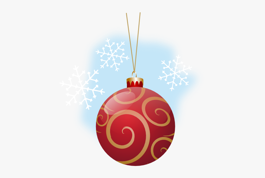 Christmas Ornaments Clipart Svg Free On Png - Green Christmas Bauble Clipart, Transparent Clipart