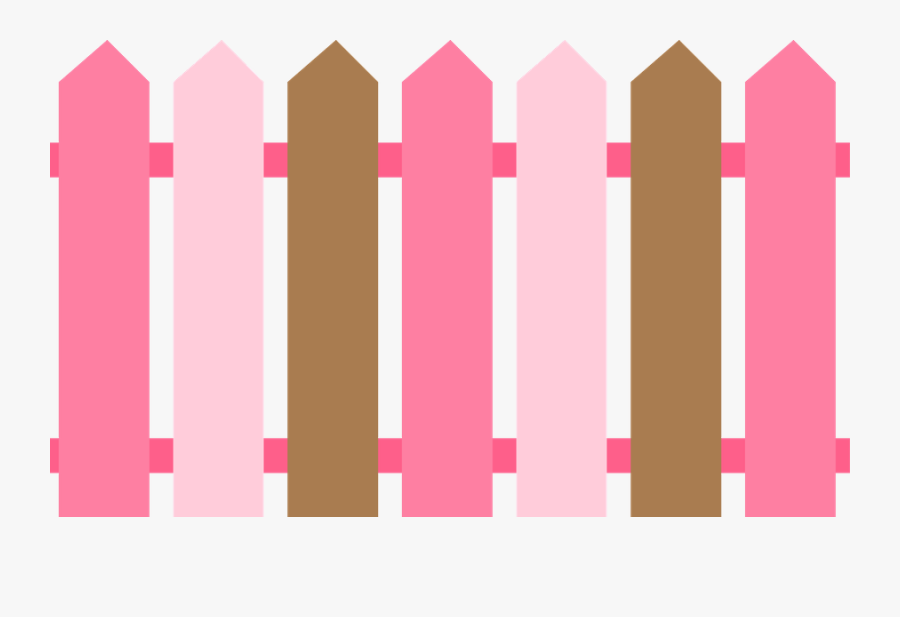 Pink Fence Clipart Png, Transparent Clipart