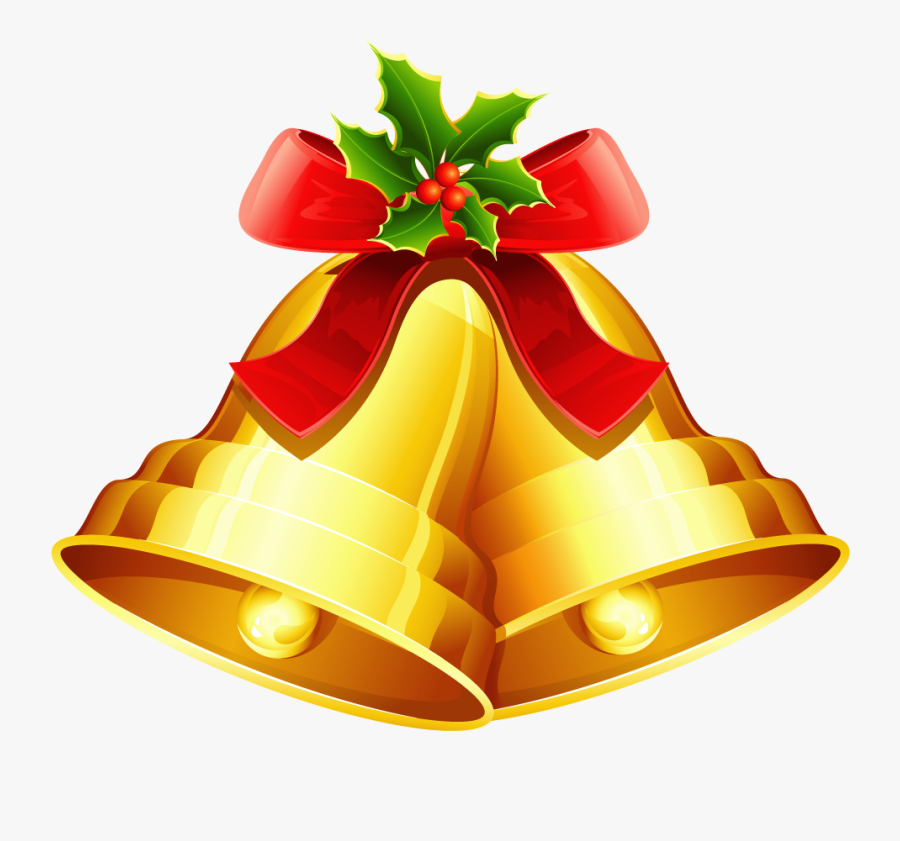 Transparent Christmas Bells Clipart, Transparent Clipart