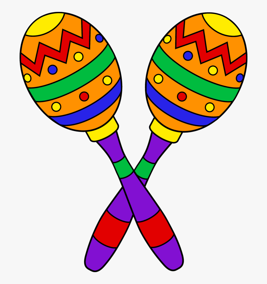 Cinco De Mayo Mexican Hd Image - Maracas Clipart, Transparent Clipart