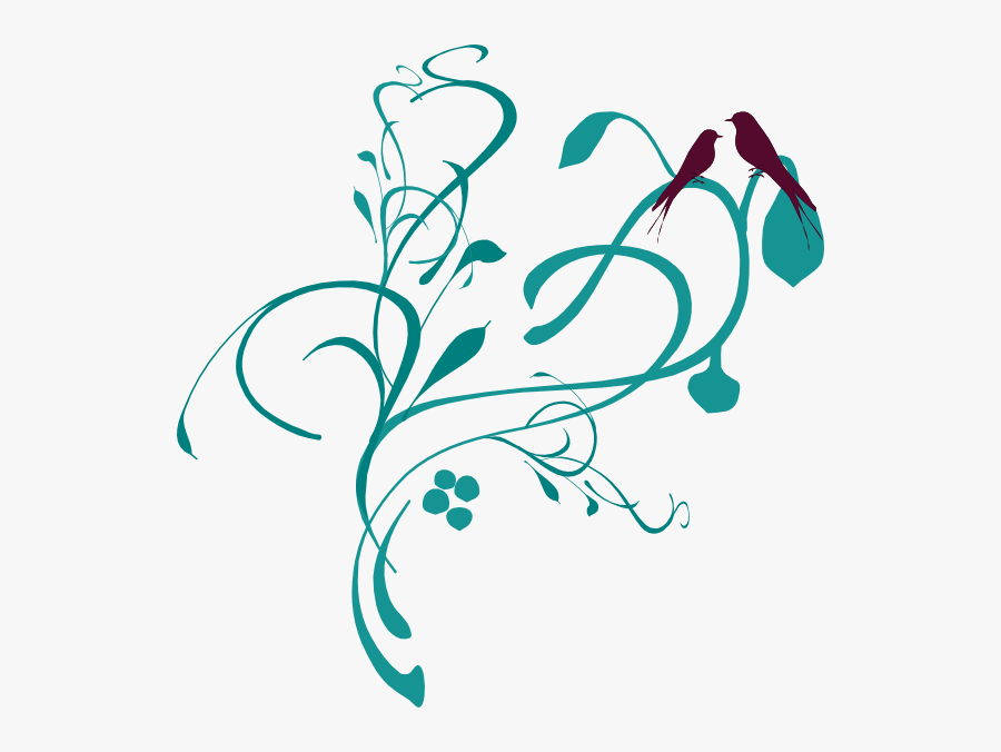 Clip Art Flowers And Vines - Wedding Couple Vector Png Couple, Transparent Clipart