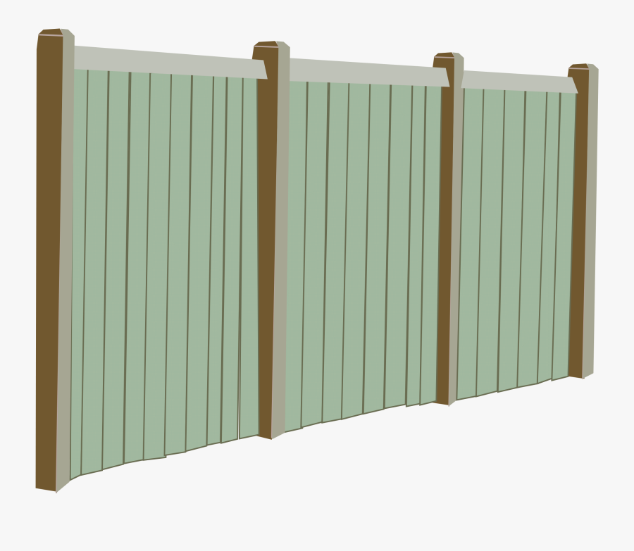 Clipart - Fence Clip Art, Transparent Clipart