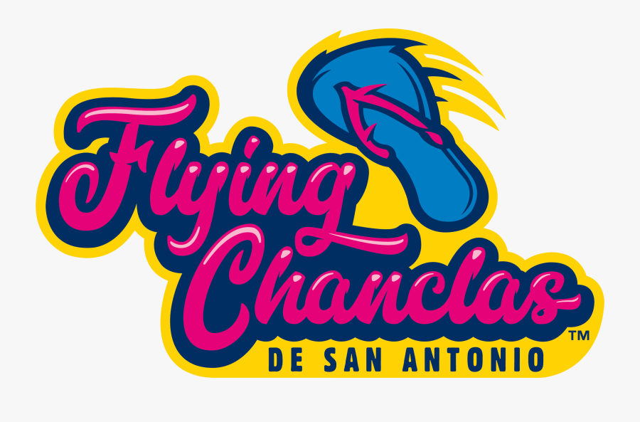 Most Popular Mexican Creation By A Minor League Team - San Antonio Flying Chanclas, Transparent Clipart