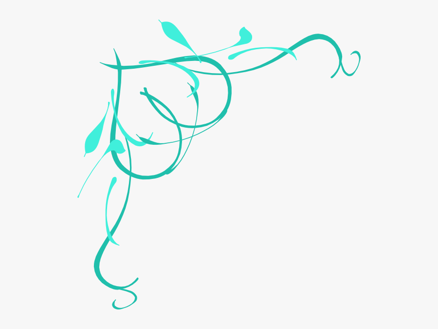 Heart With Vines Clipart - Free Red And Black Borders, Transparent Clipart