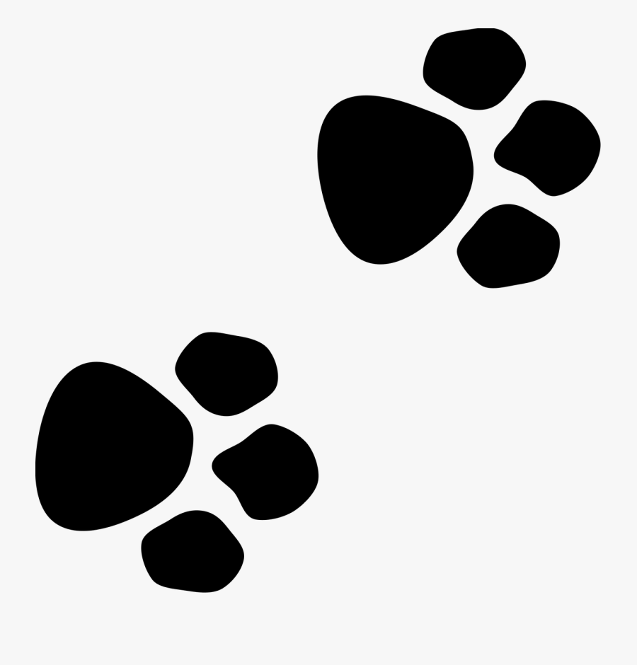 Dog Paw Free Images On Pixabay Clip Art - Paws Icon Transparent Background, Transparent Clipart