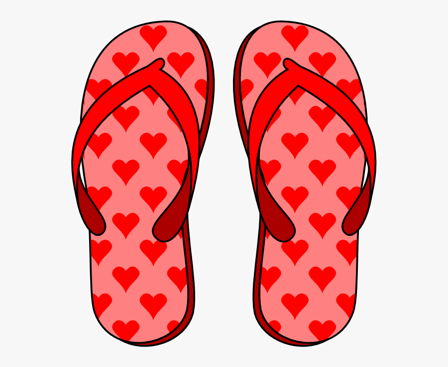 Clip Art Freeuse Download Forgetmenot Footwear Flops - Large Colorful Flip Flops, Transparent Clipart