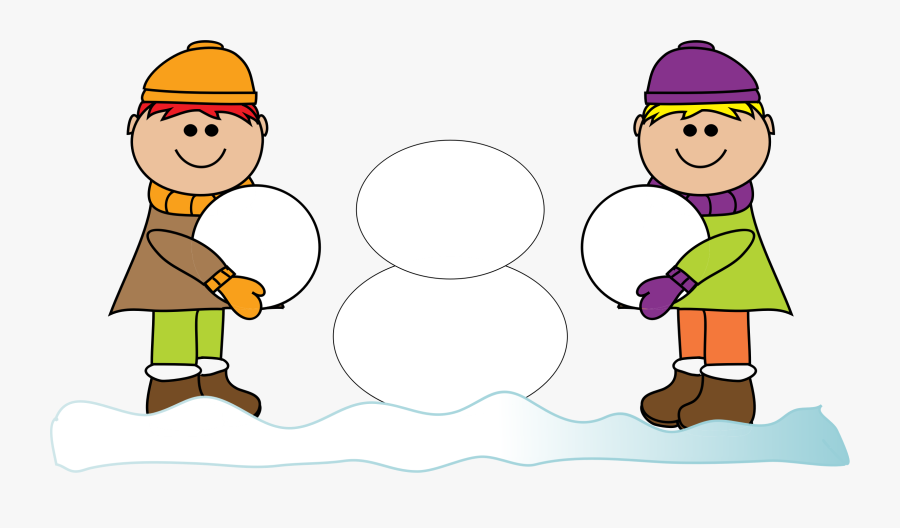 Clip Art Make A Snowman Clipart - Build A Snowman Clipart, Transparent Clipart