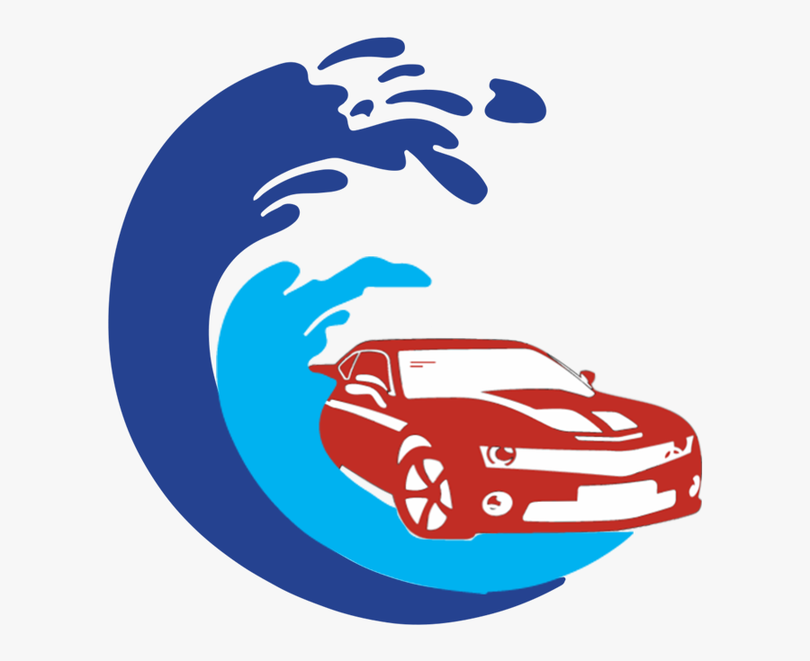 Clipart Black White Car Wash Vacuum - Clipart Logo Car Wash, Transparent Clipart
