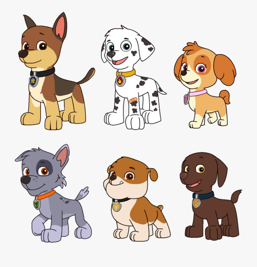 Paw Patrol Redesigned Au Vectors By Nobodyherewhatsoever - Paw Patrol Redesign Chase, Transparent Clipart