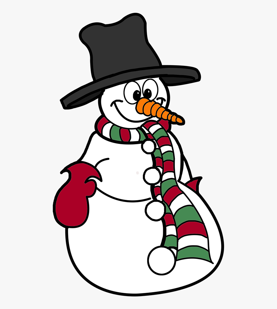 Free To Use Public Domain Snowman Clip Art - Clip Art, Transparent Clipart