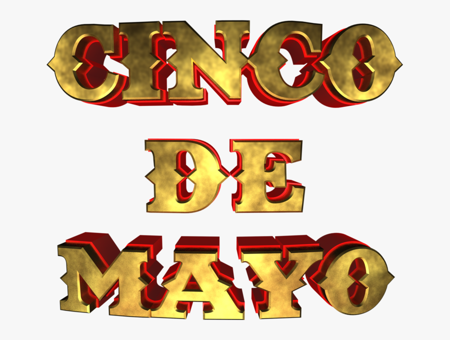 Cinco De Mayo 3d, Transparent Clipart