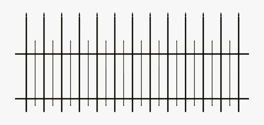 Spooky Fence Clipart - Clip Art, Transparent Clipart