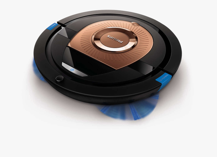 Robotic Vacuum Cleaner Transparent Background - Philips Robot Vacuum Cleaner Review, Transparent Clipart